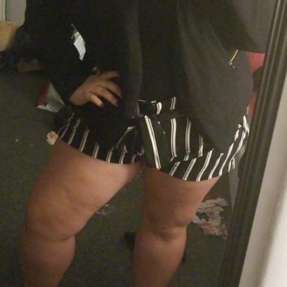Pants - Sexy stripe shorts Pants - Sexy stripe shorts
